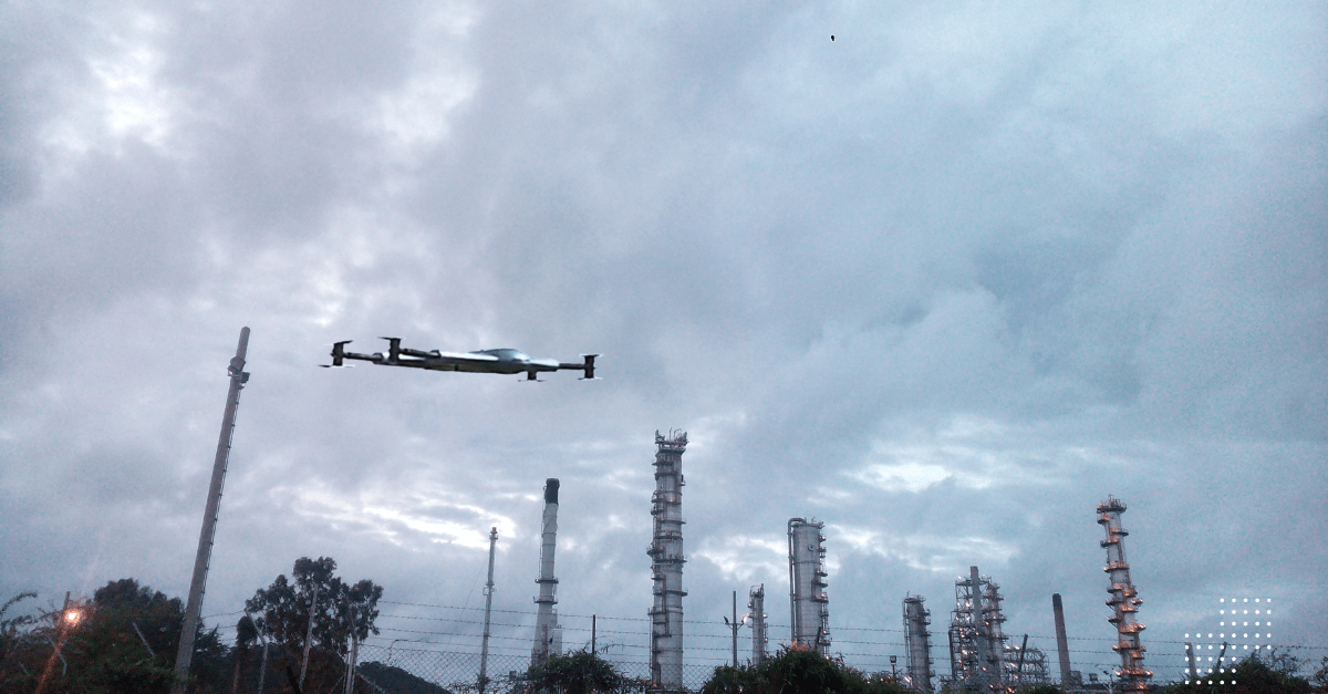 industrial zoning drone