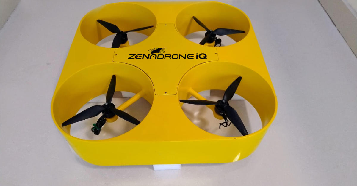 ZenaDrone IQ Square: The Latest Innovation of Indoor Drone Technology