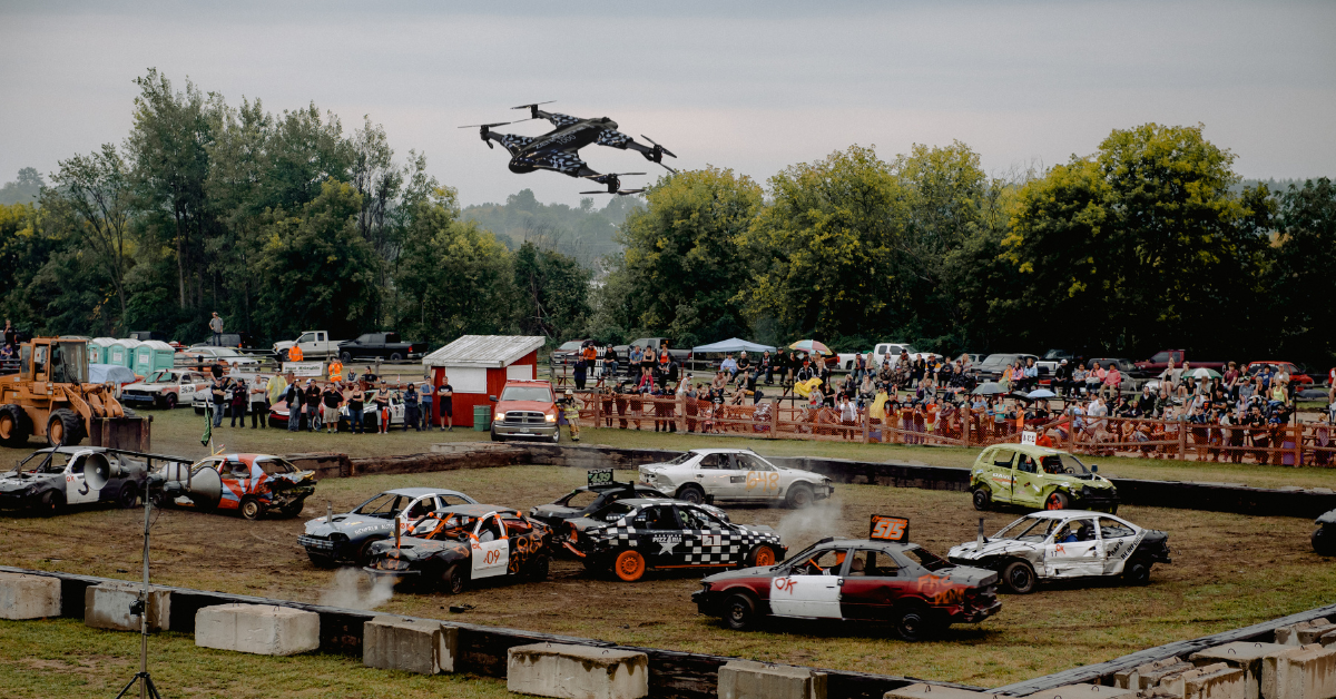 event coverage drone