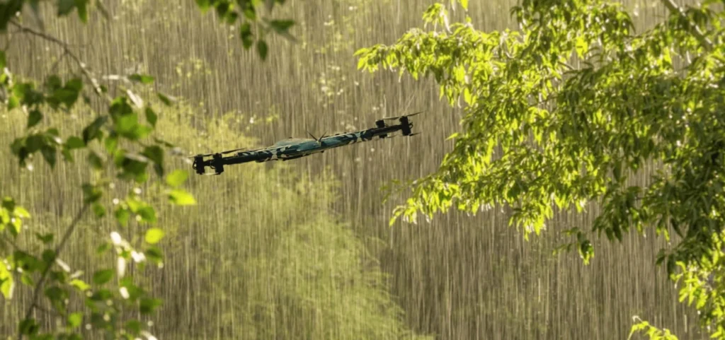 Flying Drones in Rainy Weather