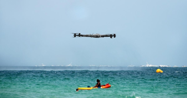 Fishing Drone with Bait Release