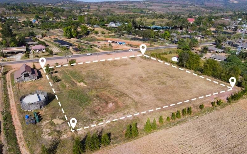 Topographic land Survey