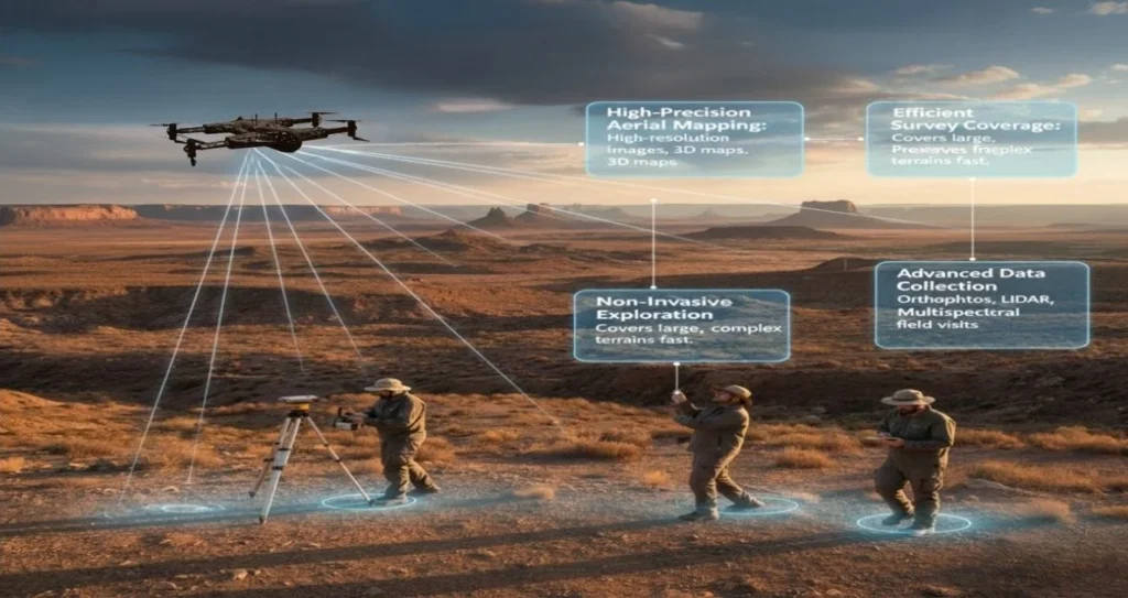 Zenadrone 1000 Supports Archaeological Field Surveys